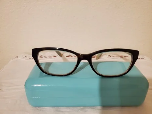 Tiffany & Co. Eyeglasses Frames Havana Tortoise with Tiffany Case