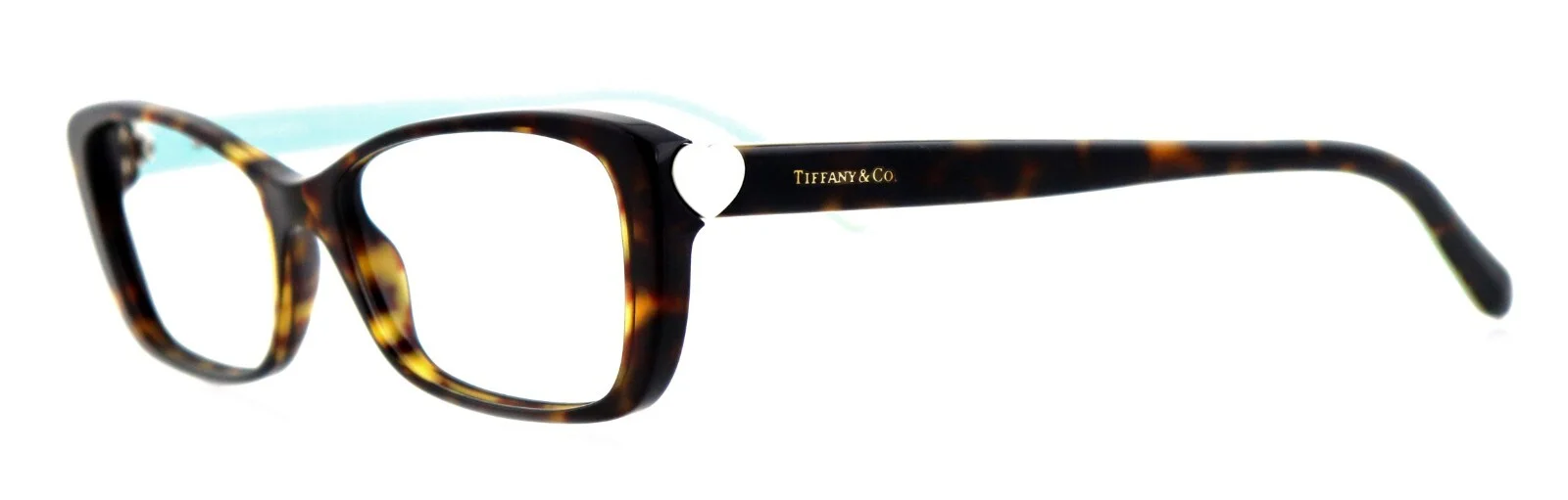 TIFFANY & CO TF2090-H 8015 54mm Brown Havana Blue Eyeglasses Frames Italy